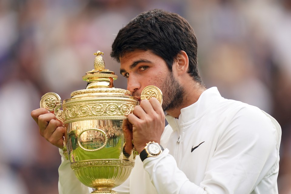 Carlos Alcaraz's win over Novak Djokovic to win Wimbledon was considered the third most memorable event of the year