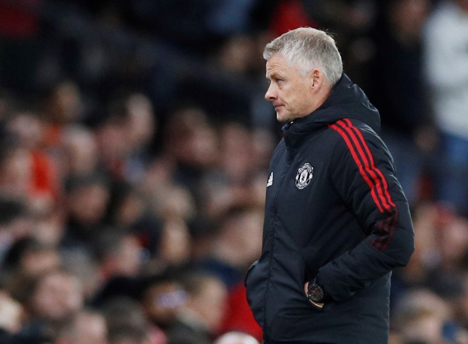Ole Gunnar Solskjaer was sacked the same month of a 5-0 loss to Liverpool