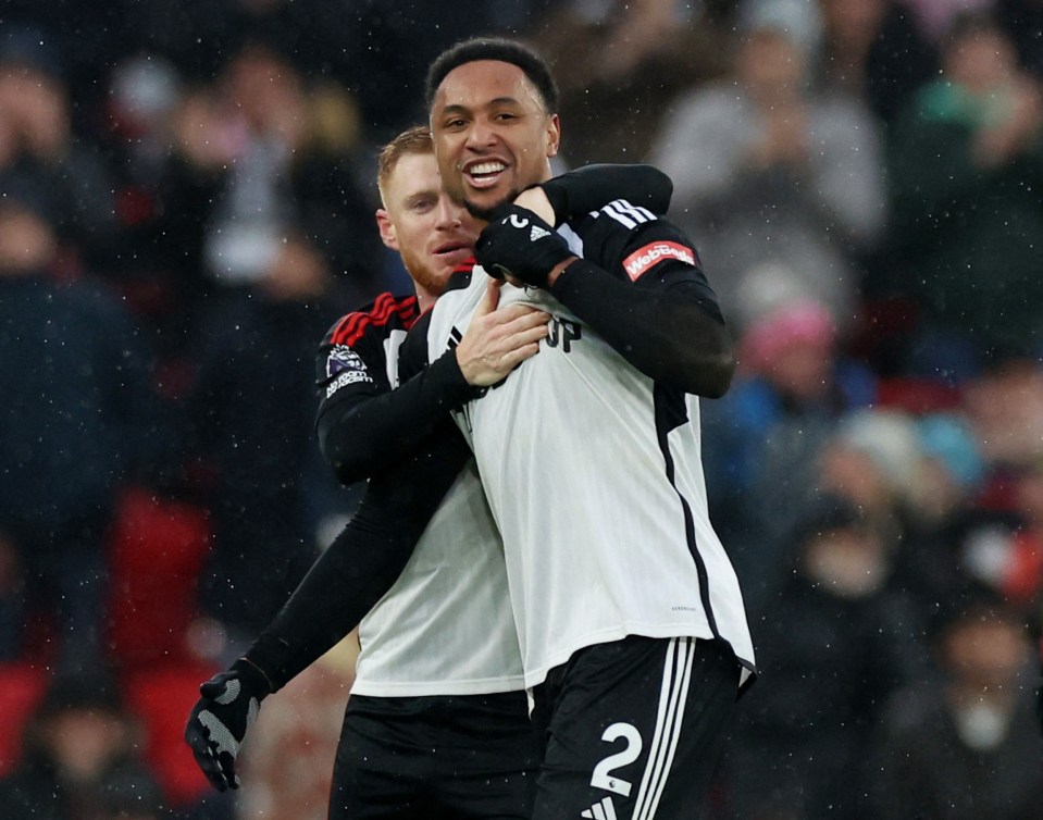 Fulham went in level at half-time thanks to Kenny Tete's timely equaliser