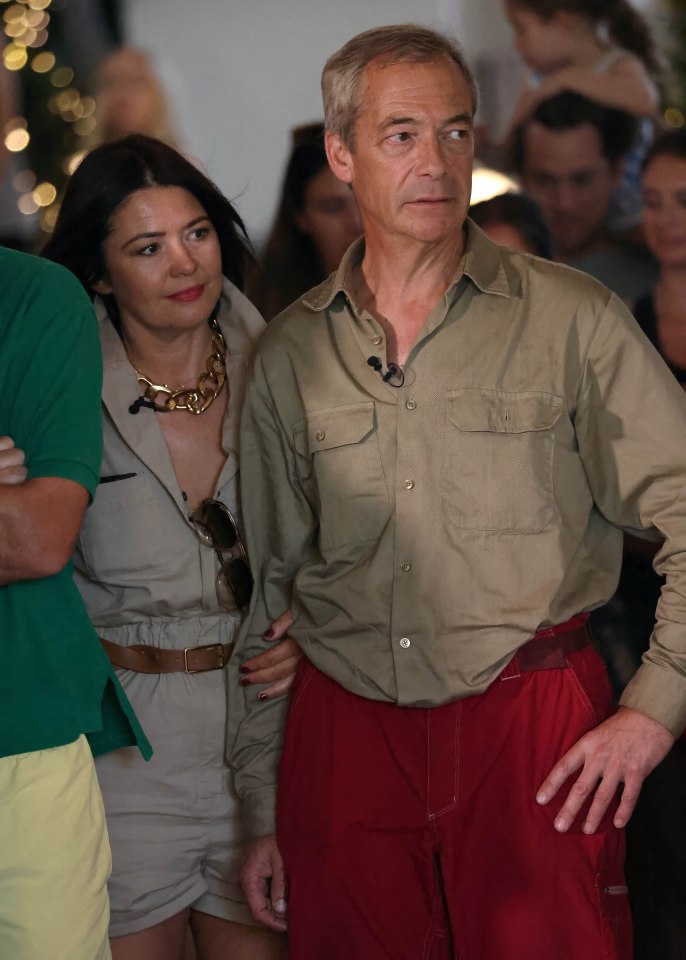Nigel Farage's fans blasted I'm A Celebrity as a 'fix' last night after he came third