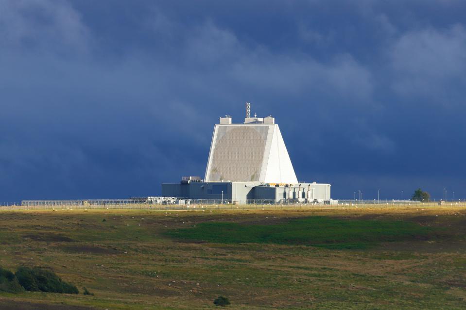 Fylingdales on the North Yorkshire Moors is a Ballistic Missile Early Warning Station (BMEWS)
