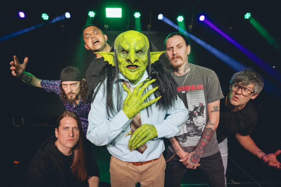 Nekrogoblikon is made up of five musical geniuses and a famous goblin