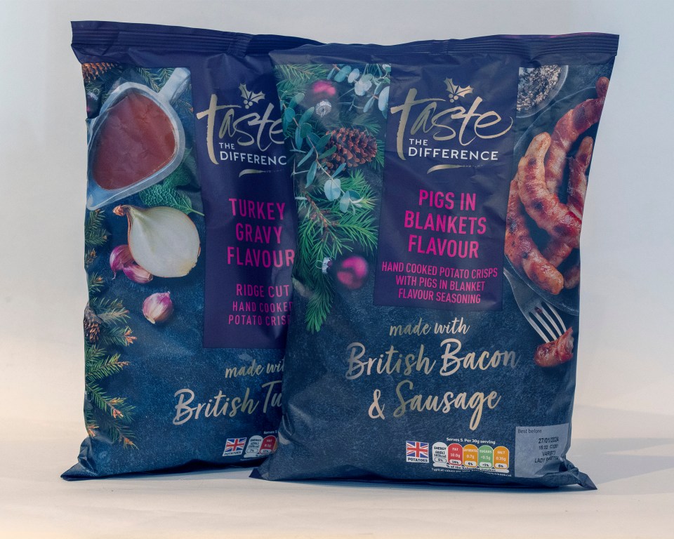 Sainsbury's crisps didn't live up to its more expensive price tag