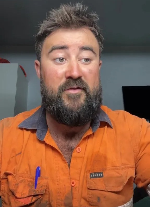 Cal works in the mines in Australia on fly in fly out schedule in a job that no one wants