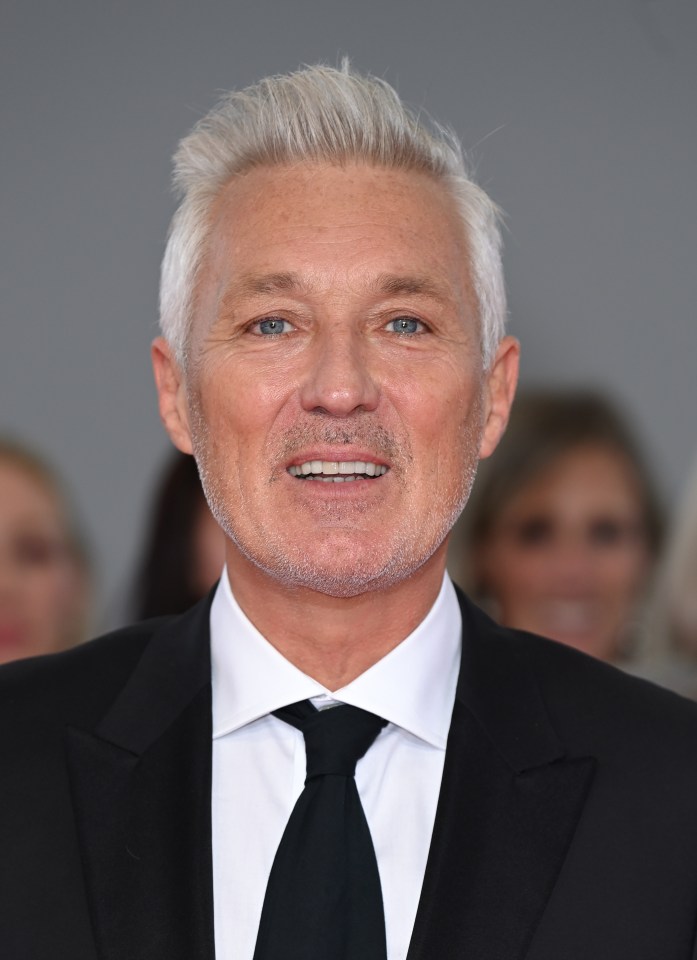  Martin Kemp pictured attending the National Television Awards 2021