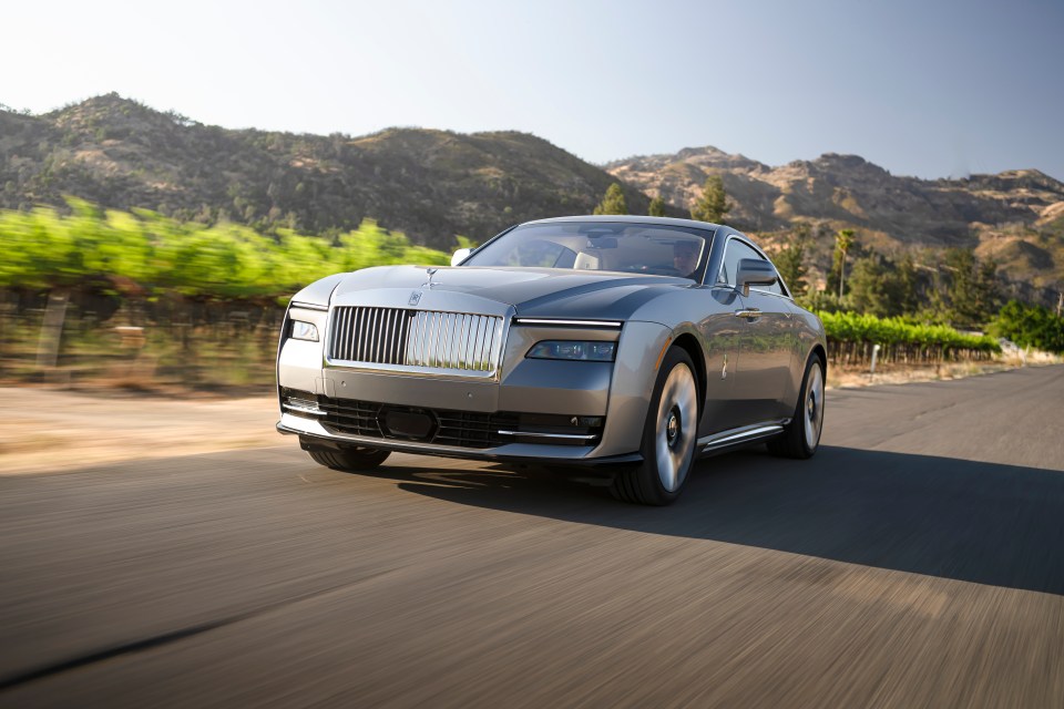 The Rolls-Royce Spectre is the first electric Roller
