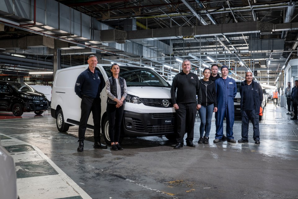 We helped to build the 1,500,000th van at Vauxhall’s Luton plant