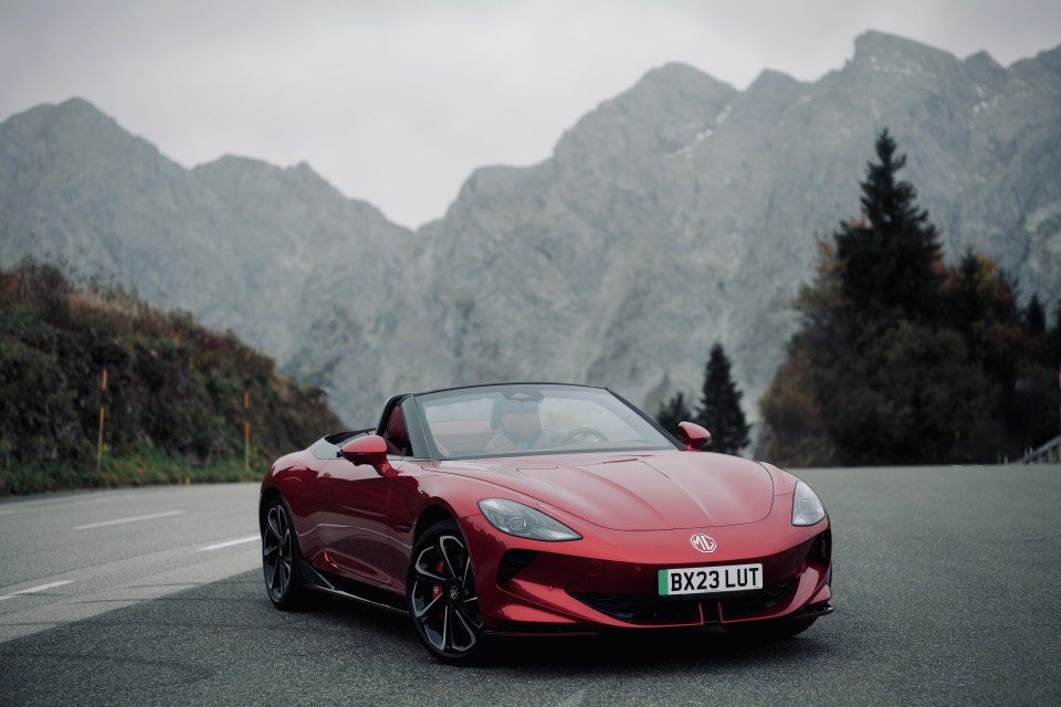The MG Cyberster will be one of the first electric sports cars on sale