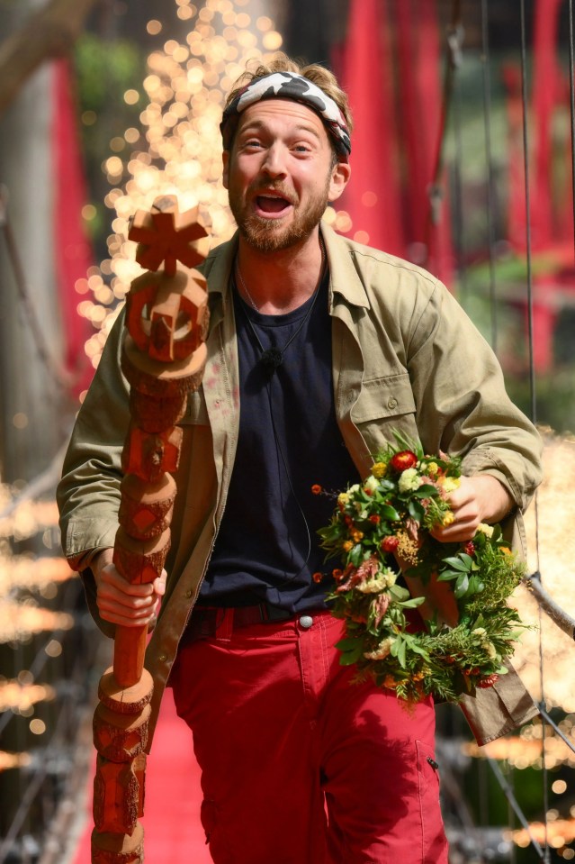 Made In Chelsea star Sam Thompson nabbed the jungle crown