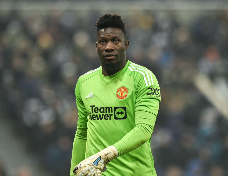 Andre Onana only joined United in the summer but has come in for criticism this term