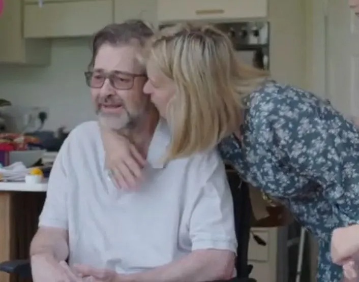 She had been caring for him at their family home before he was rushed to hospital