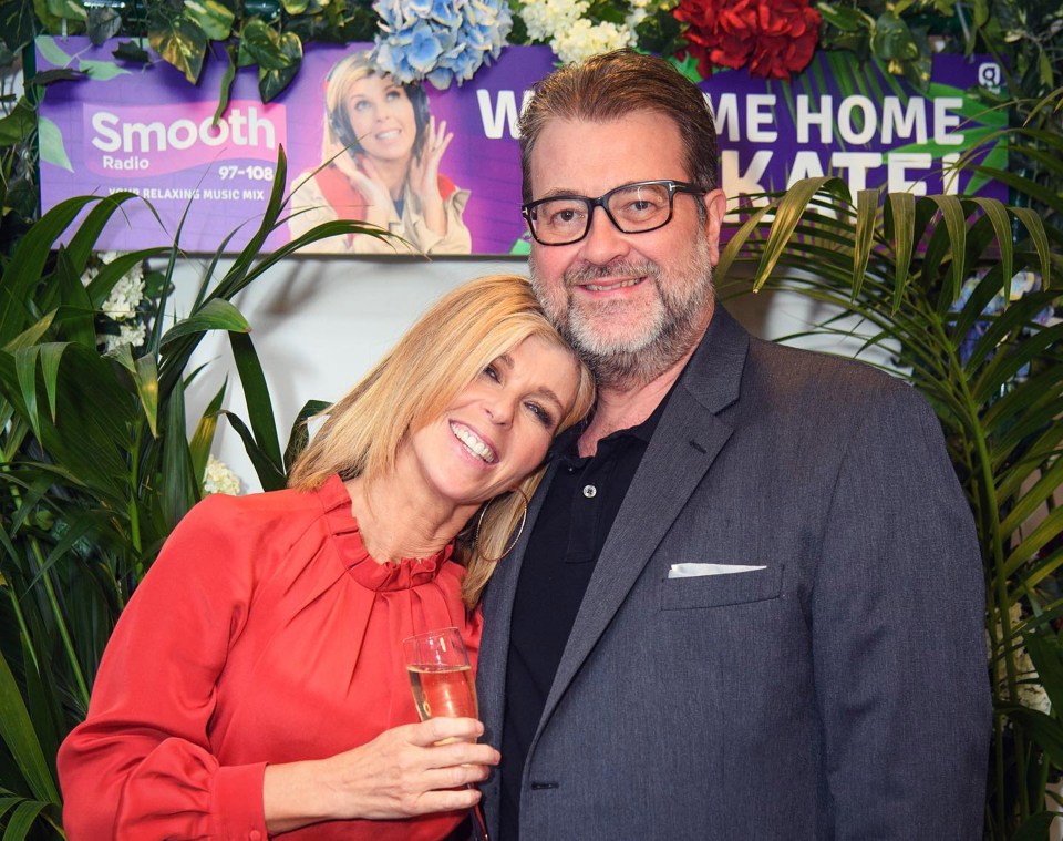 Derek and Kate in happier times before the political lobbyist fell ill