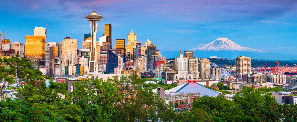 Seattle's majestic and iconic city skyline