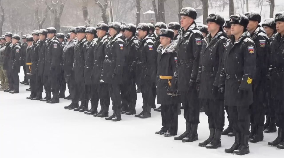 The men killed were Elite Russian troops from the 155th Separate Guards Marine Brigade