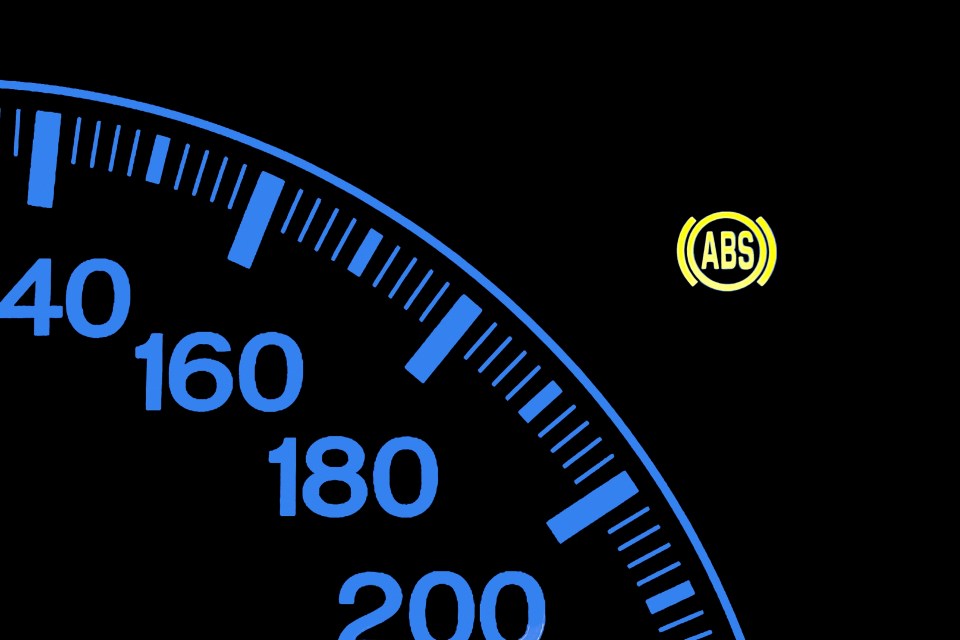 An ABS light means there’s a fault with your motor's brake pads or sensors - and that could cause your brakes to fail