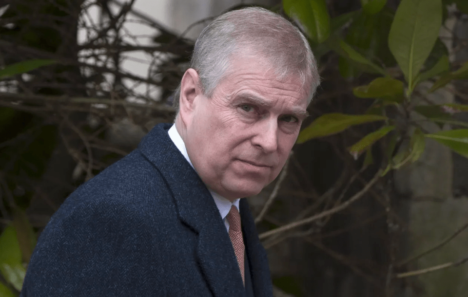 Charles failed to mention Andrew in his speech