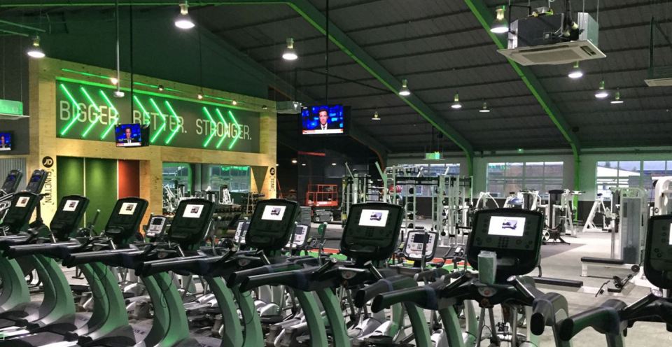 The 'ongoing decline' of a Falkirk shopping centre has forced this gym to close