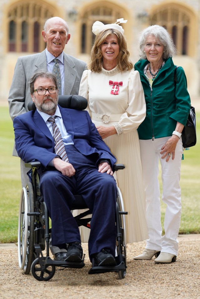 Prior to that Derek and Kate were snapped after she was awarded an MBE in June