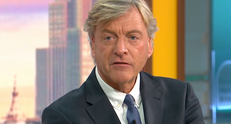 RICHARD'S APOLOGY Richard Madeley apologises after being blasted over 'disgusting' question to Good Morning Britain guest over Gaza horror