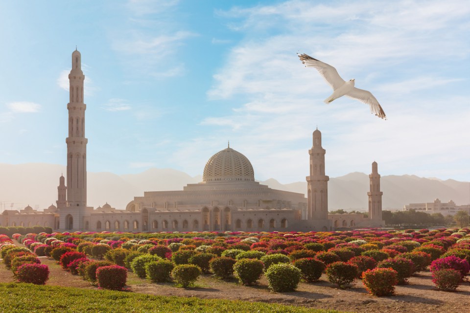 Sultan Qaboos Grand Mosque is one of the most popular sights in the city