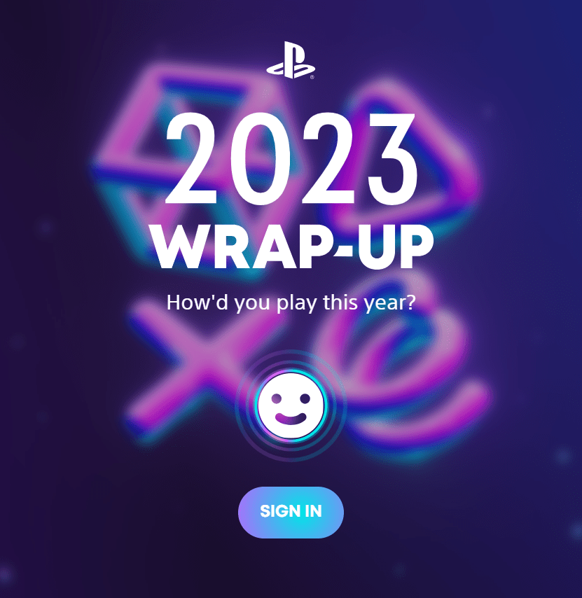 The PlayStation Wrap-Up give players a breakdown of all the games they've played, the hours spent, trophies hard earned and a playtime ratio over the past year