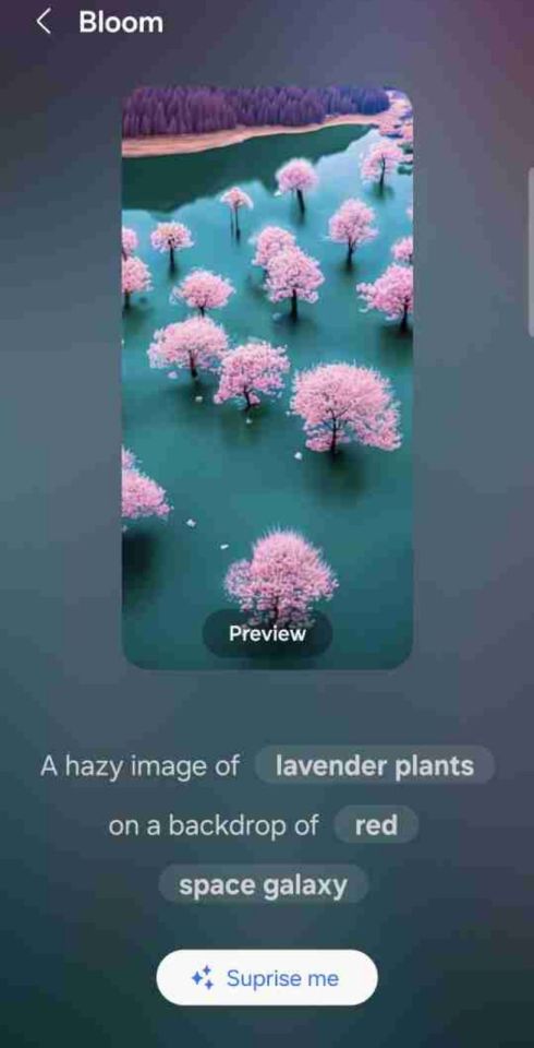 Generative AI is an artificial intelligence model that can generate high quality text, images - and in this case, wallpapers, at the drop of a hat