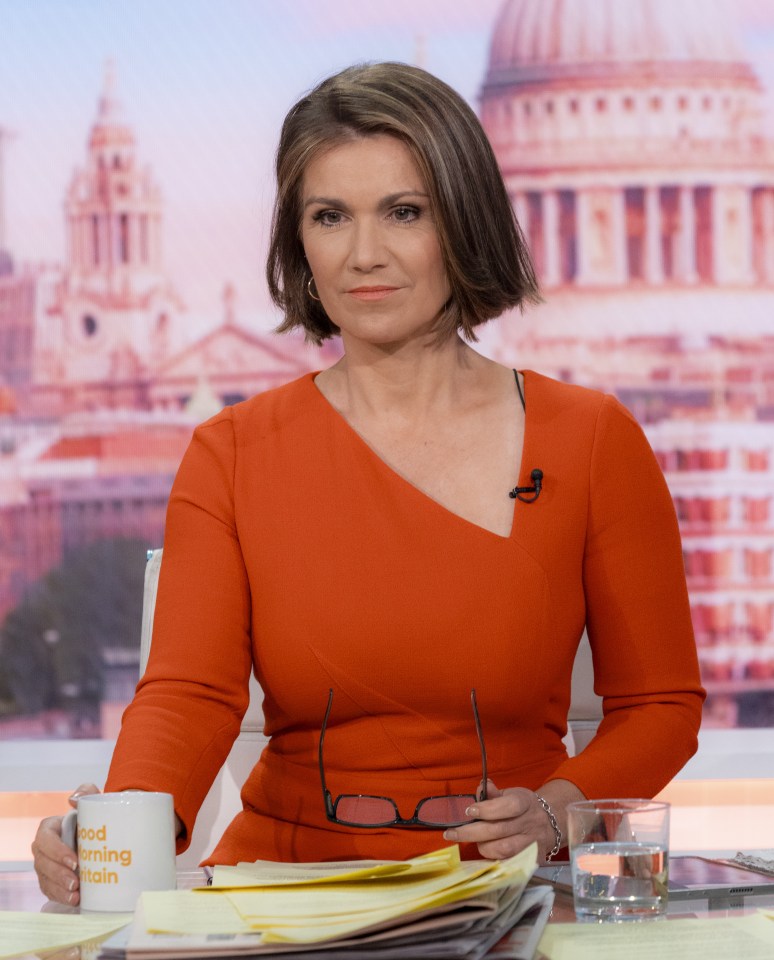 Susanna Reid has sent her well wishes to Kate Garraway and Derek Draper