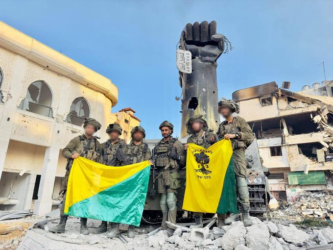 The IDF says the monument was destroyed to send a clear message to Hamas terrorists