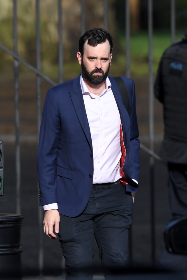 Mandatory Credit: Photo by James Veysey/Shutterstock (10628015h) Isaac Levido arrives at No.10 Downing Street, London. Coronavirus Outbreak, London, UK - 29 Apr 2020 On the day Prime Minister Boris Johnson and Carrie Symonds announce the birth of a baby boy.