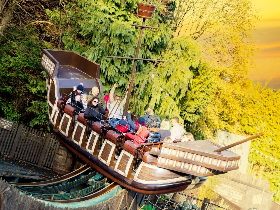 During the Pirate Takeover event, families will have unlimited access to more than 40 rides and attractions at the park