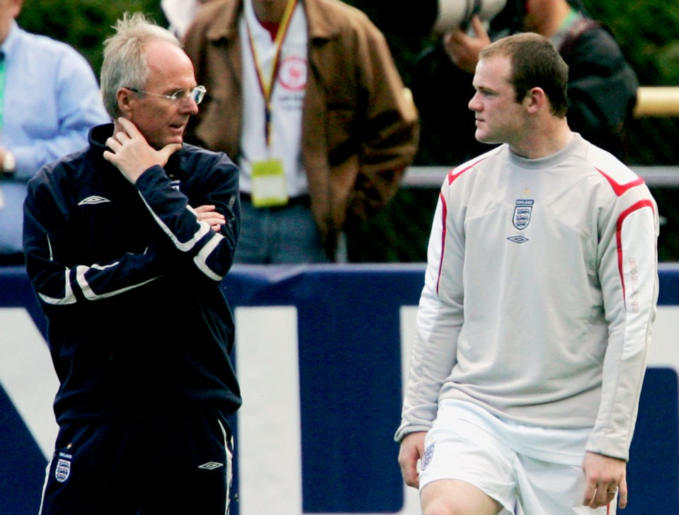 Wayne Rooney has thrown his support behind Eriksson after his sad cancer reveal