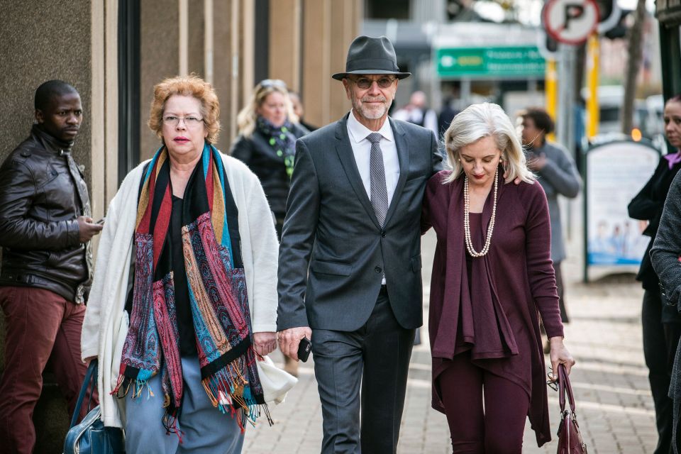 Uncle Arnold and aunt Lois attend court