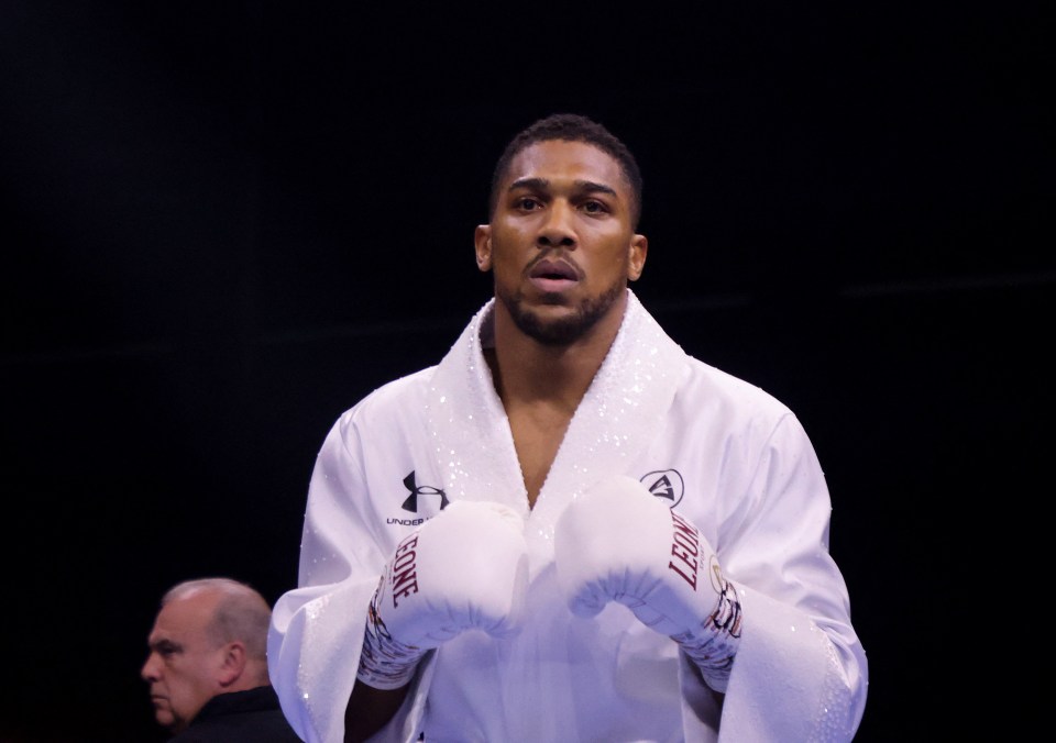 Anthony Joshua is the No1 rated challenger for Fury's belt