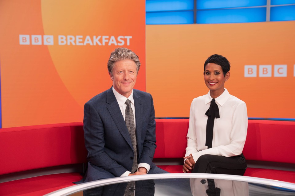 Charlie and Naga, pictured, host on Thursday, Friday and Saturday mornings