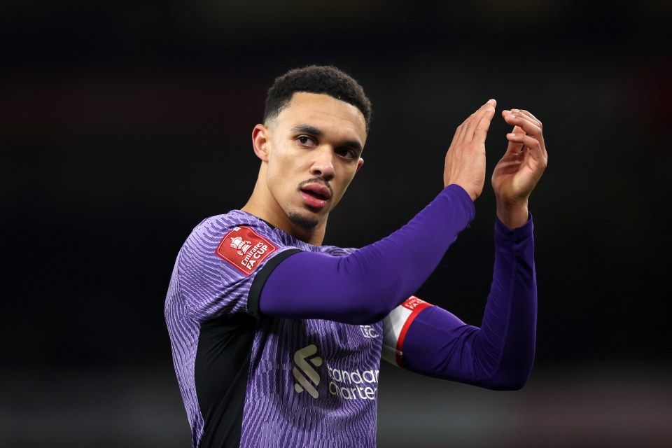 Trent Alexander-Arnold is set top be sidelined for a few weeks with an injury