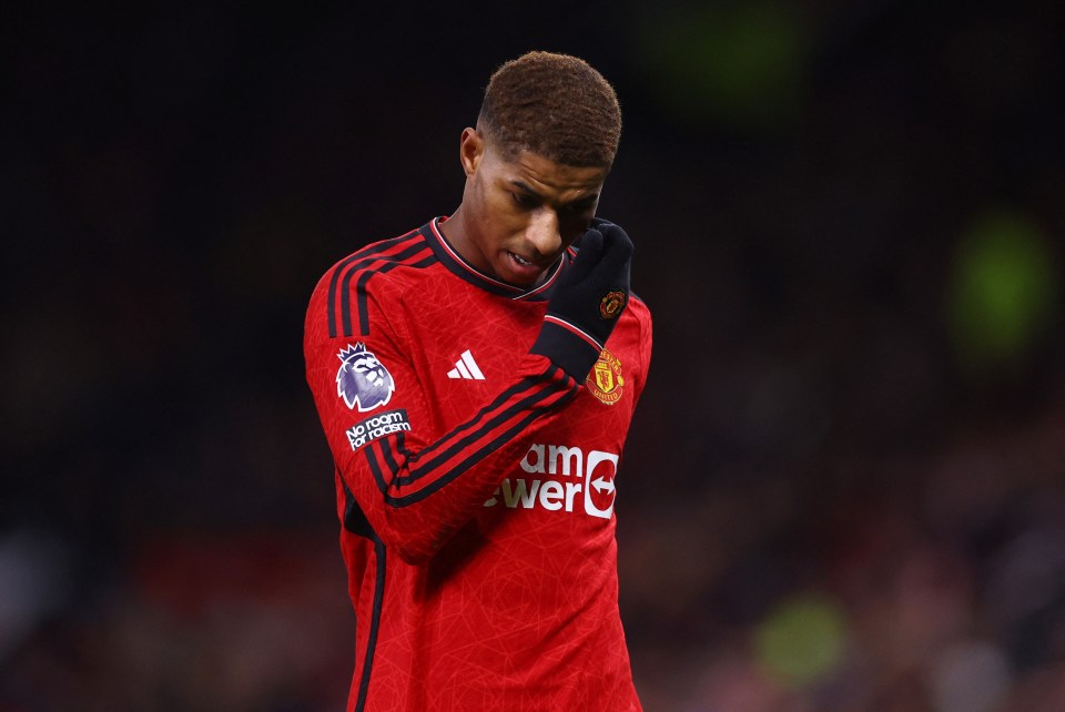Marcus Rashford enjoyed a boozy night out then phoned in sick to training