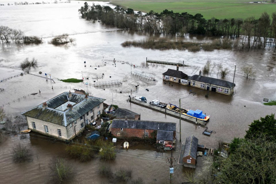 The River Ouse burst its banks in January following storm Jocelyn, which brought strong winds and heavy rain