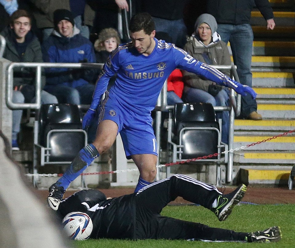 The incident occurred 11 years ago when Chelsea played Swansea