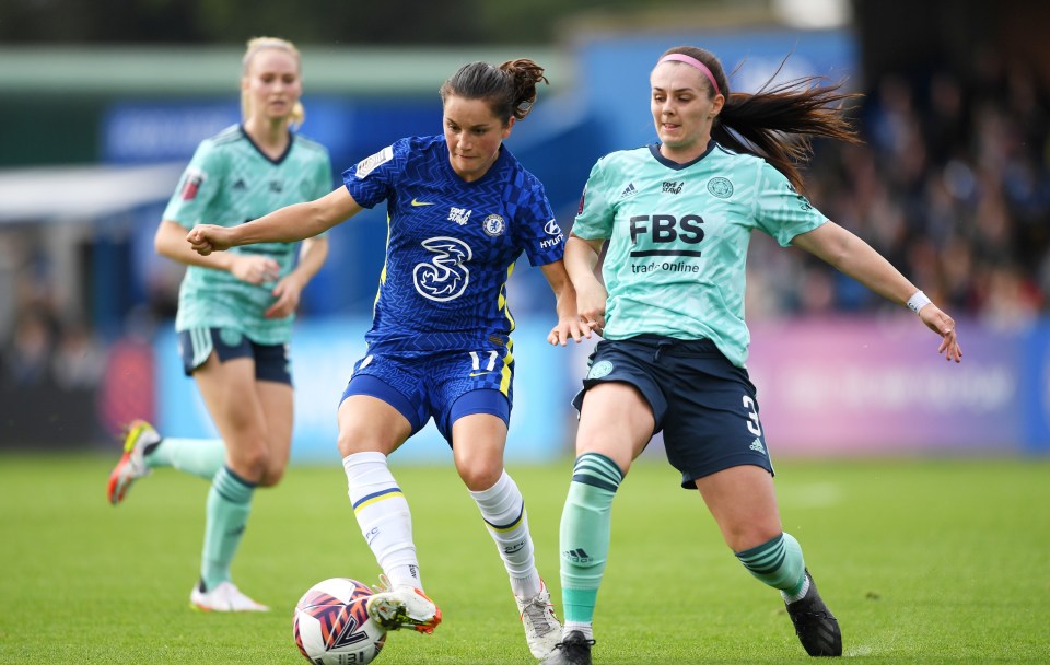 Jessie Fleming helped Chelsea to lift seven major trophies including three WSL title wins