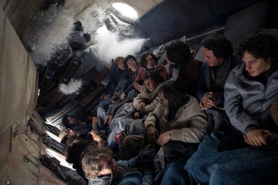 During the events, the ones who stayed alive resorted to cannibalism to survive.