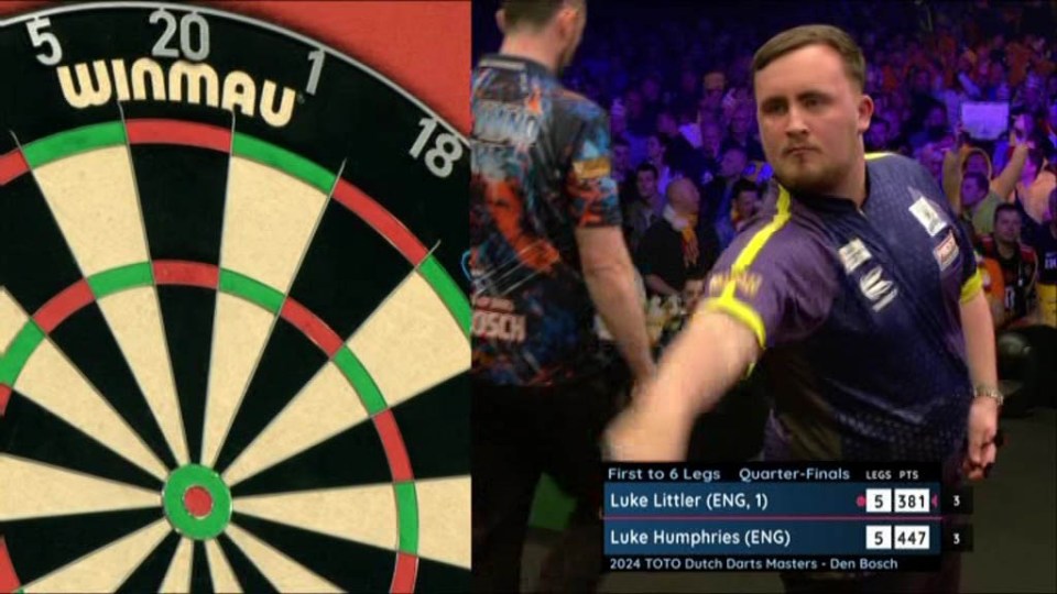 Darts fans switched from Luke Littler to watch the FA Cup