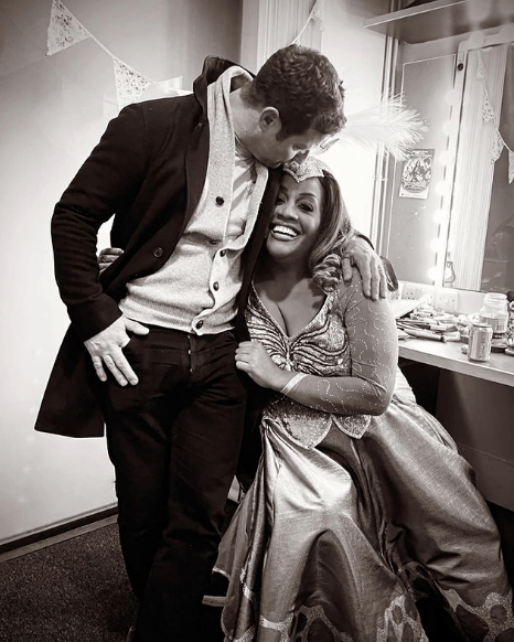Dermot went to visit Alison in Birmingham as she stars in Panto