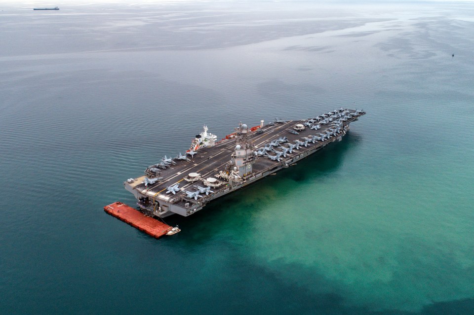 US is calling to withdraw aircraft carrier USS Gerald Ford from the Middle East in the coming days