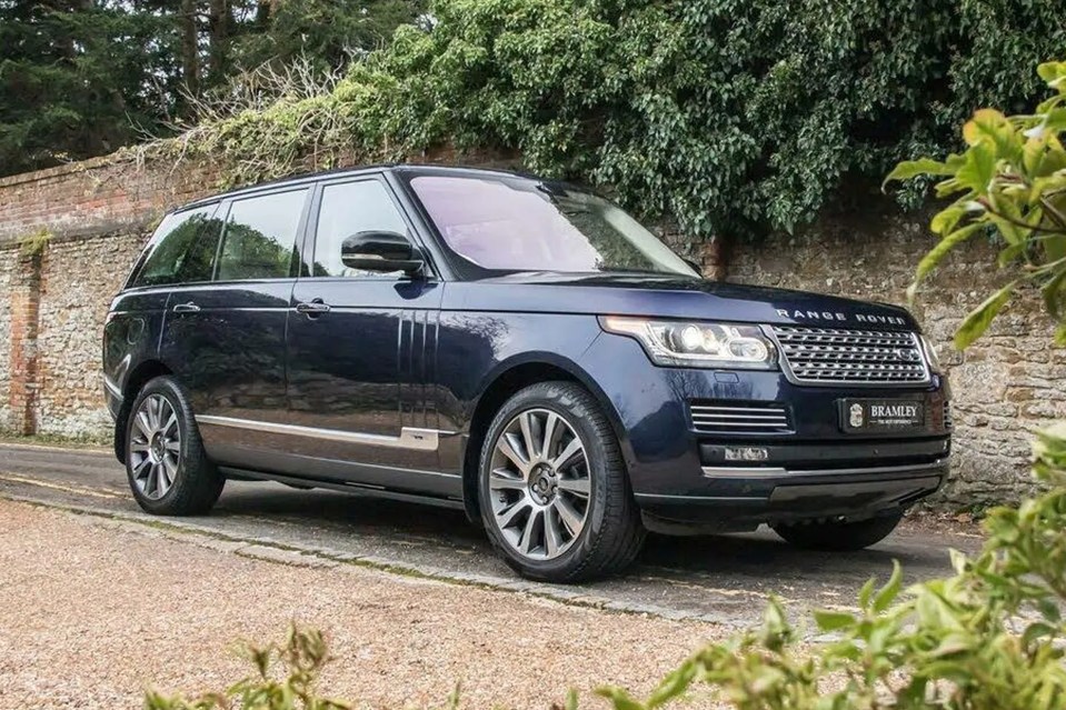 This Range Rover was previously owned by Queen Elizabeth II and Prince Philip