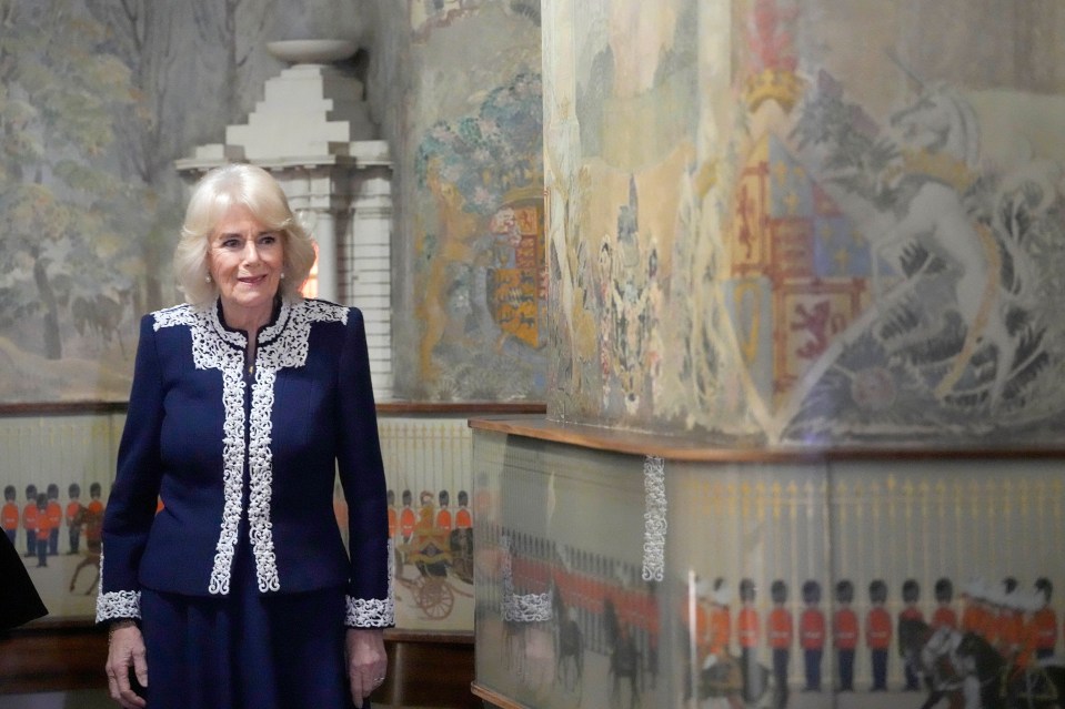 The Queen hosted a reception today for authors, illustrators and binders while Charles rests