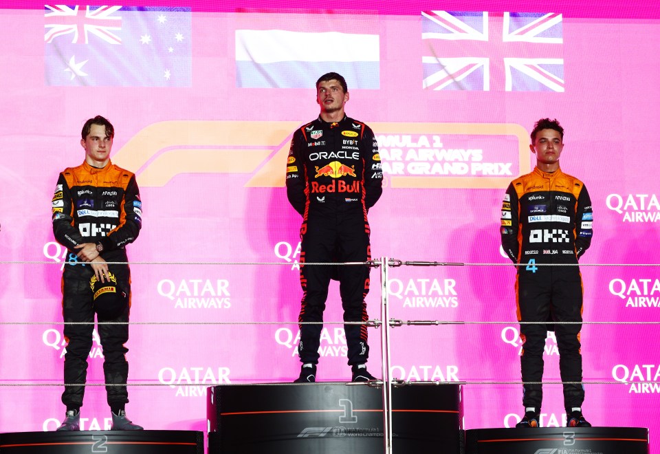 Norris made the podium an impressive 13 times last year