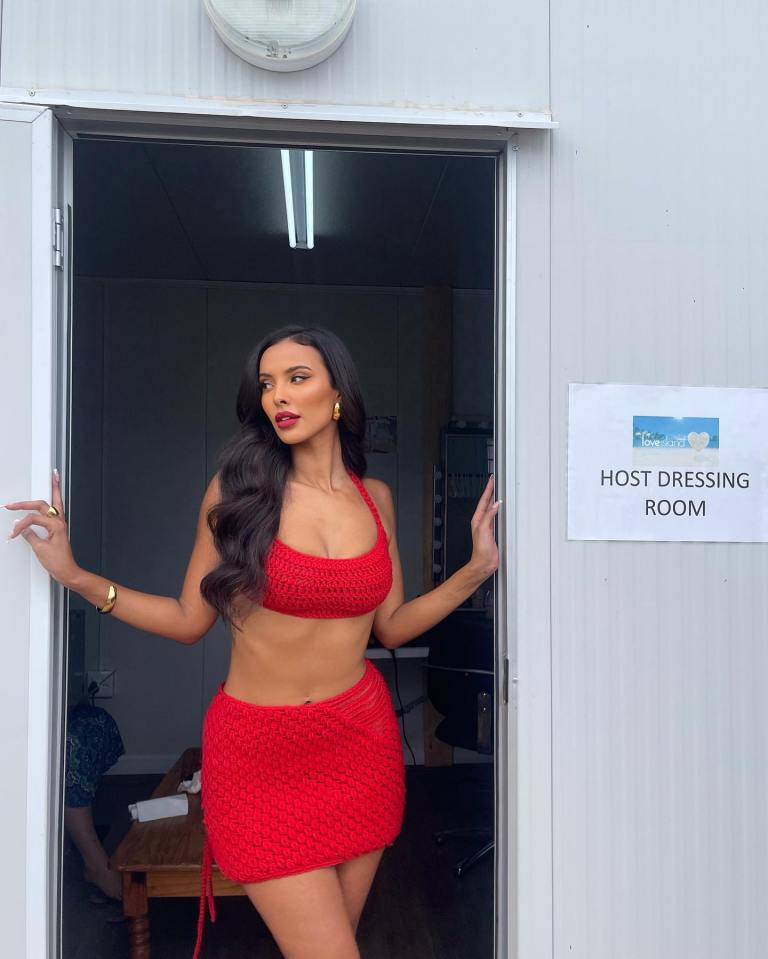 Maya's preparing to film the show in South Africa