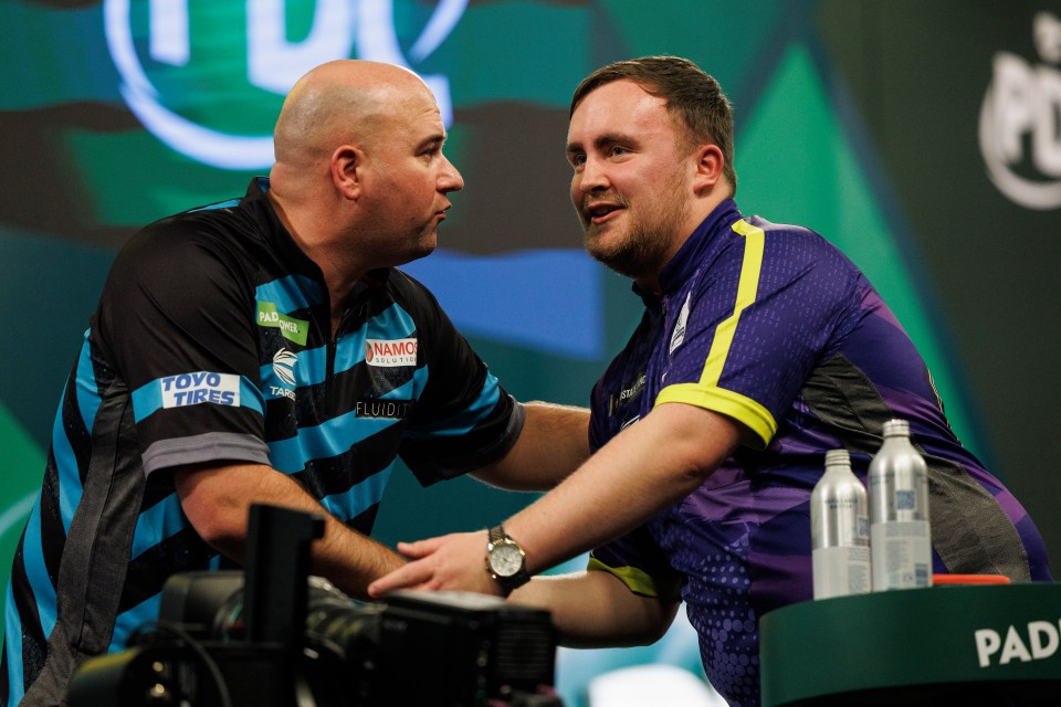 Littler was just too good for Cross at the Ally Pally