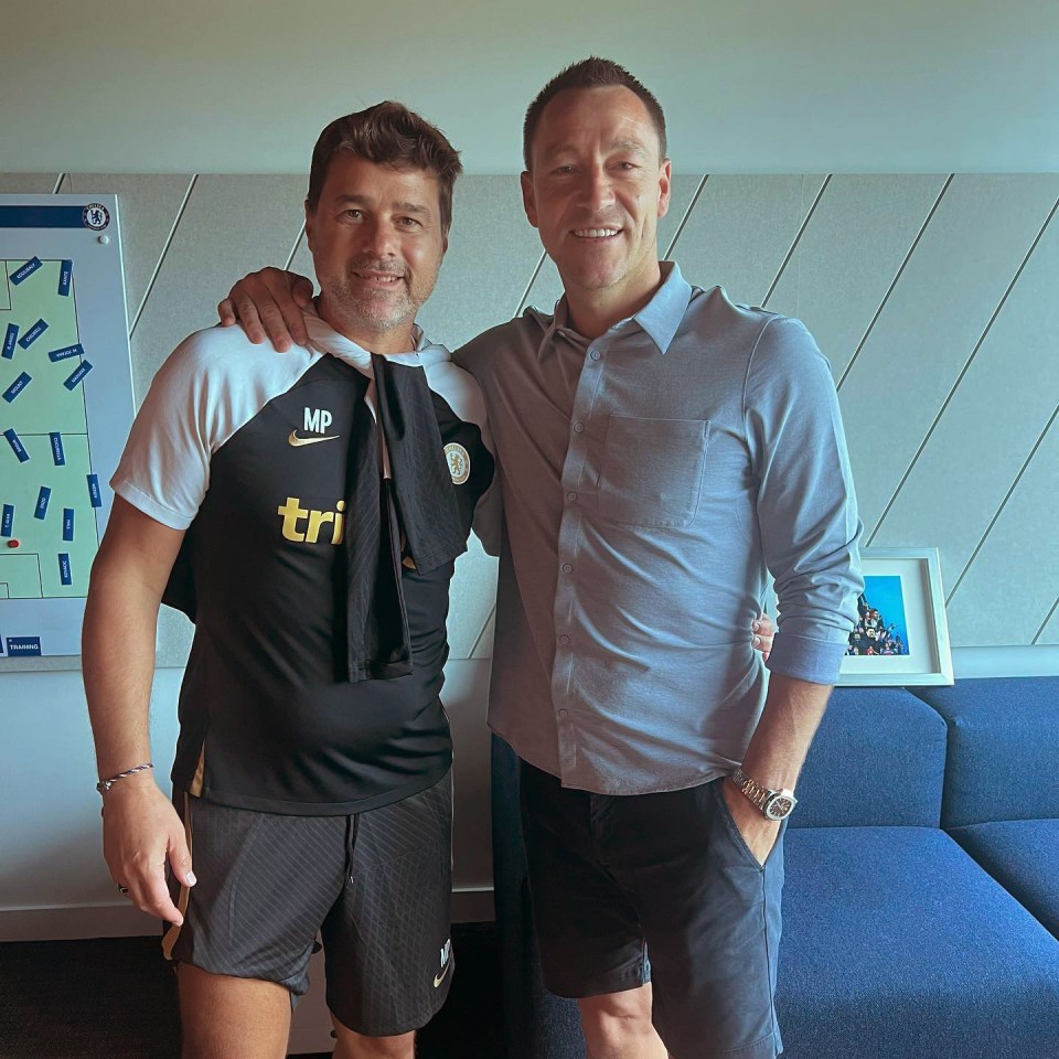 Terry reckons Pochettino can become a Stamford Bridge legend like him