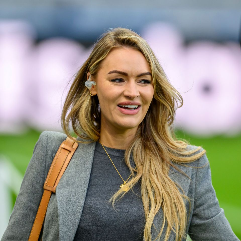 Laura Woods has joked she is being haunted by a picture of Ange Postecoglou